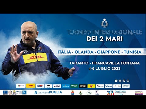 🔴 Torneo Internazionale dei Due Mari - Italia vs Tunisia