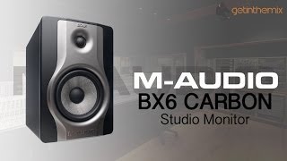 Video thumbnail for M Audio BX6 Carbon Studio Monitors by GetintheMix