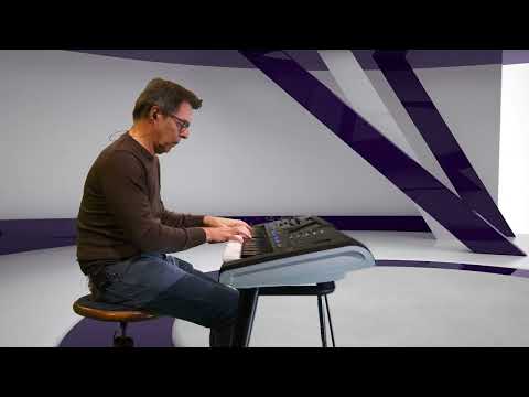 Peter Baartmans - demonstratie Yamaha Genos 2 (Video 8 - Organ Drawbar Groove)