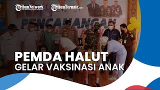 Pemda Halmahera Utara Gelar Vaksinasi Anak, Bupati Frans Manery: Meningkatkan Kekebalan Tubuh