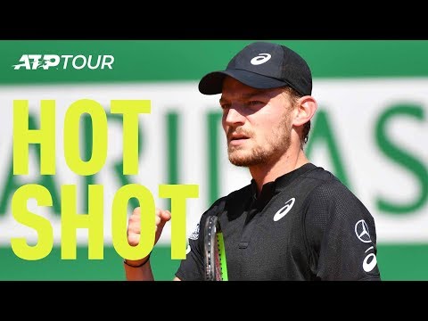 Hot Shot: Goffin Pulls Out A Surprise For Tsitsipas In Estoril 2019