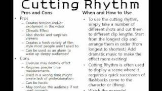 Cutting Rhythm