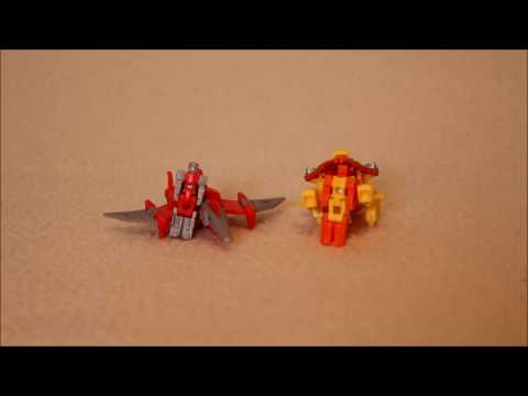 Transformers Titans Return Titan Masters Ptero and Sawback - GotBot True Review NUMBER 245