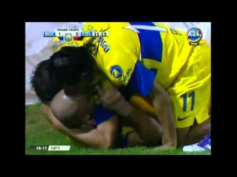 Gol de Silva (Boca 1 Colón 0) Cl.12