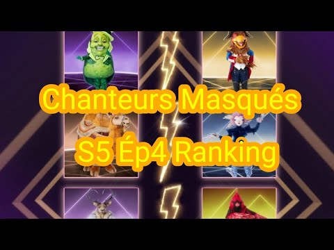 Chanteurs Masqués Saison 5 Épisode 4 Ranking