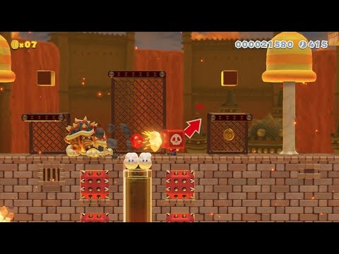 Custom Super Mario 3D World Levels: "Meowser's Castle Of Doom" by, TheWolfer