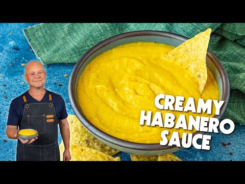Ultra-Creamy Habanero Sauce (Salsa Doña Style) - The Secret Mexican Taqueria Recipe!