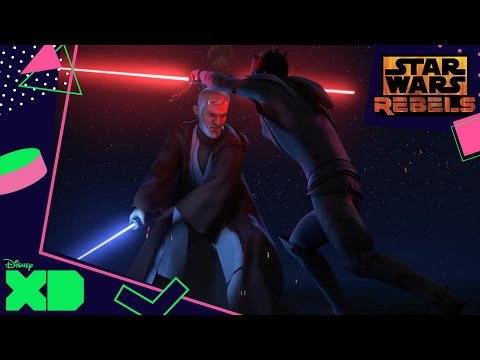 Star Wars Rebels | Obi-Wan Kenobi vs.Maul | Official Disney XD UK
