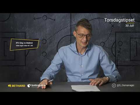 Speltips: IFK Göteborg - Malmö FF & Akropolis - IK Brage