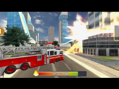 Flying Firefighter Truck Transform Robot Games | Fire truck driving simulator #1