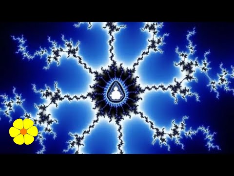 Mandelbrot Fractal Set 3D Zoom Unknown Dimension - Psychedelic Trip to Meditate Mystical Experience