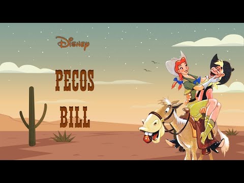 (1948) Pecos Bill- Fragmento Completo de Ritmo y Melodía (Doblaje Original)