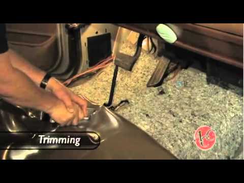 Installing Vinyl Flooring in a Pickup Truck - Replacing your truck carpet