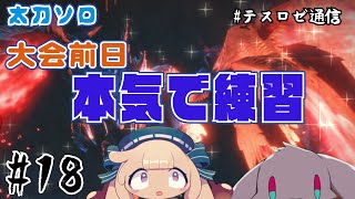 【モンハンライズ】大会前日ガチ練習&ちょっとマシュマロ読み【音楽系Vtuberテスロ&ロゼット】