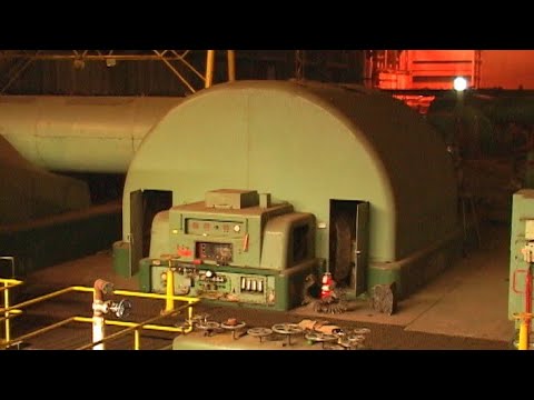 Exploring a Mid-Century Power Station - Huge Cross Compound Turbines
