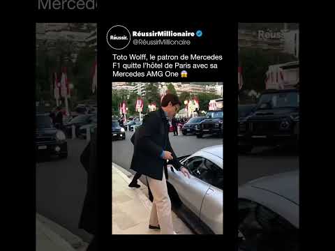 Toto Wolff et son hypercar #mercedes #hypercar #supercar #f1 #millionaire