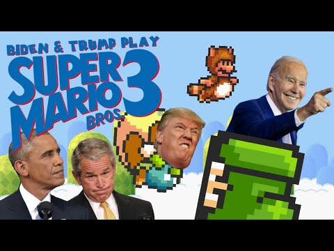Trump & Biden's Super Mario Bros 3 Challenge