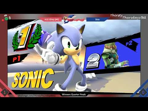 HLG Ghey (Sonic) vs Shio (Shiek) - WQF
