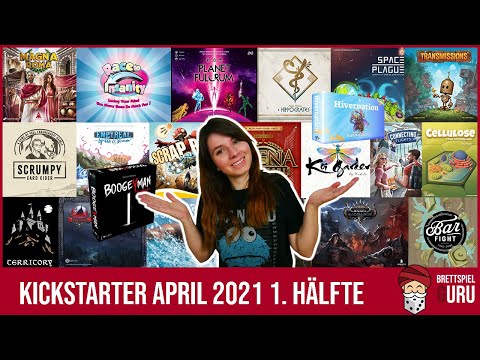 Neues auf Kickstarter -  April 2021 1.Hälfte