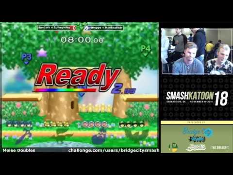 Smashkatoon 19 (Doubles) | GF | Sylarius + Mono (Blue) vs. Monkeybear + Short-Hoppe (Green)