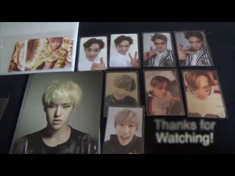 160102 HUGE K-pop Photocard Unboxing #5 - EXO, GOT7 and Seventeen