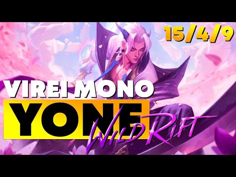 UNRANKED AO CHALLENGER, GAME PLAY INSAANA DE YONE MID, EP-12 #wildrift #rumoaodesafiante #yone