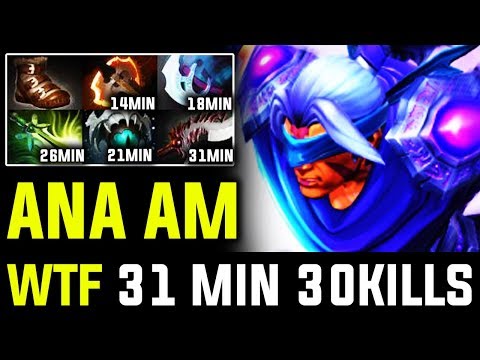 Ana [ANTI MAGE] Getting Out Of Control - 30 Kills In 31 Min | 7.21d Dota 2