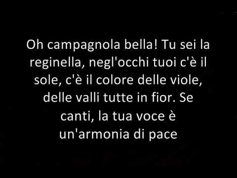 Reginella Campagnola - Voce + testo