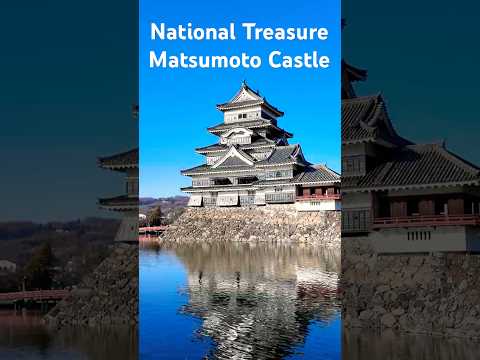 National Treasure! Black Castle & Retro Town Walk in Matsumoto! Full Video in Bio 🇯🇵