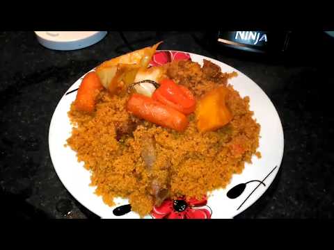 Gambian Beef Benachin Cooscoos