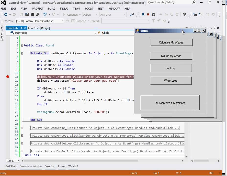 Control Flow in Imperative Programs
