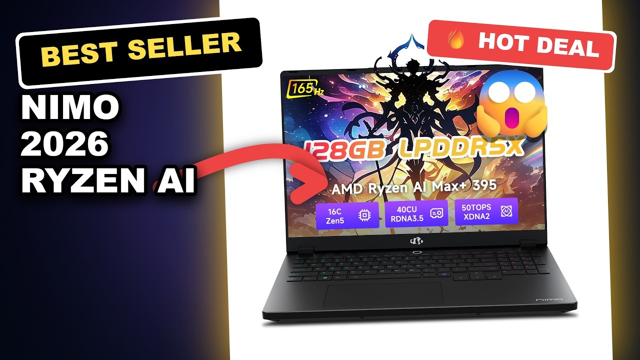 NIMO 2026 Ryzen AI Max+ 395 Laptop Review: Local AI Powerhouse Worth It?