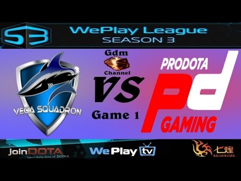 Vega vs ProDotA, WePlay Dota 2 League #3 - Qualifier | 27.01.2016 [RU]
