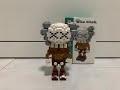 BUILDING LEGO KAWS BROWN NANOBLOCK