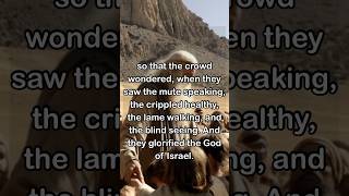 Jesus | Heals Many (Matthew 15:29-31)