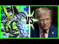 Perfect Cell Vs Donald Trump Blender Animation
