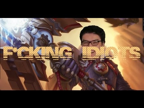 Dyrus 1v2: "Fucking Idiots" - Jayce Highlight