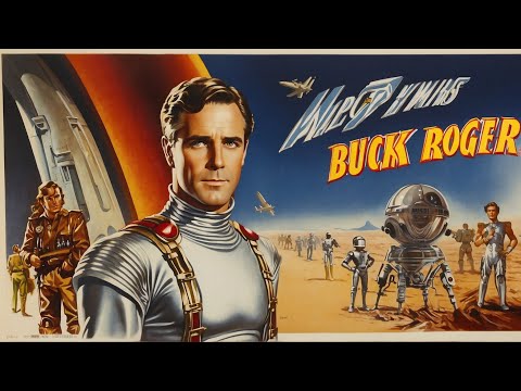 Buck Rogers 1939 colorized serial feature (Buster Crabbe)