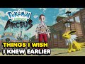 Things I Wish I Knew Earlier In Pokemon Legends Arceus Tips Tricks