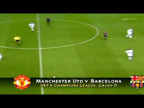 BARCA vs MU | UEFA CHAMPIONS LEAGUE 1998/1999 GROUP STAGE