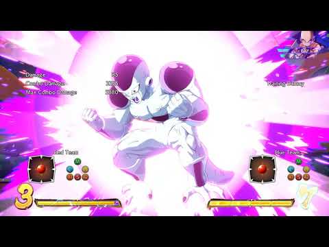 Frieza x Ginyu x Cooler basic combo from 6M DRAGON BALL FighterZ