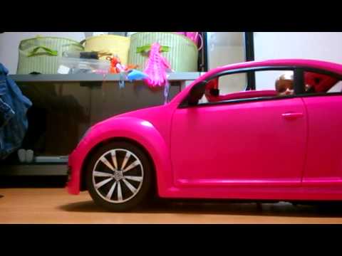 Barbie Volkswagen the Beetle Toy Review/Unboxing