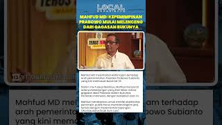 Mahfud MD Kritik Kepemimpinan Prabowo yang Mulai Melenceng dari Gagasan Buku Paradoks Indonesia