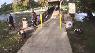 Huroc Park Bridge Flat Rock, Mi