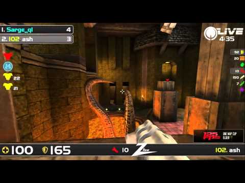 125 FPS One Map Elder Cup - Ash vs Sarge_ql
