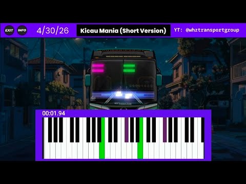 Kicau Mania by @NdarboyGenk and Banditoz Yaow 86 (Pianika + Short Version) | #whztransportgroup 