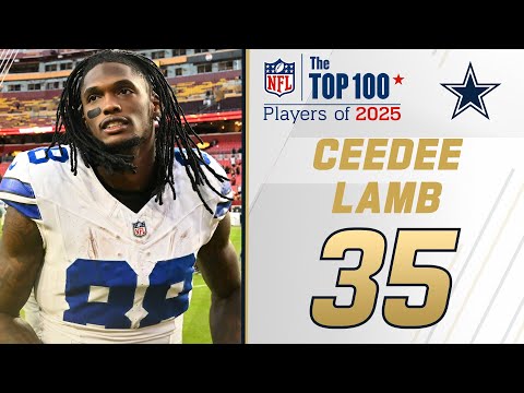35: CeeDee Lamb (WR, Cowboys) | Top 100 Players of 2025