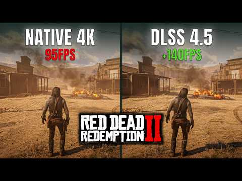 Red Dead Redemption 2 | Native 4K vs DLSS 4.5 | Graphics Comparison