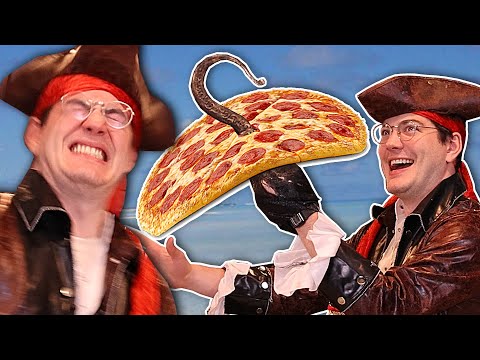 Making Pizza but I'm a Pirate music video cover