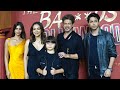 Shahrukh Khan With Family Arrive At The Bads Of Bollywood Movie Premiere